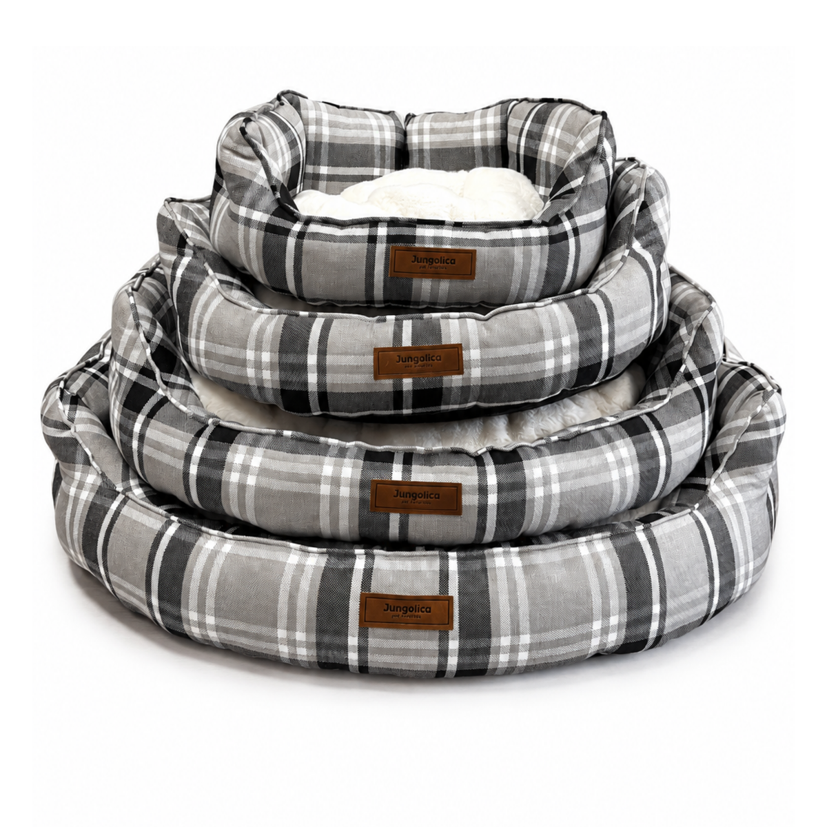 Double-Sided Washable Cat & Dog Bed with Cushion – 4-Season Use, Non-Slip Base, Suitable for All Breeds