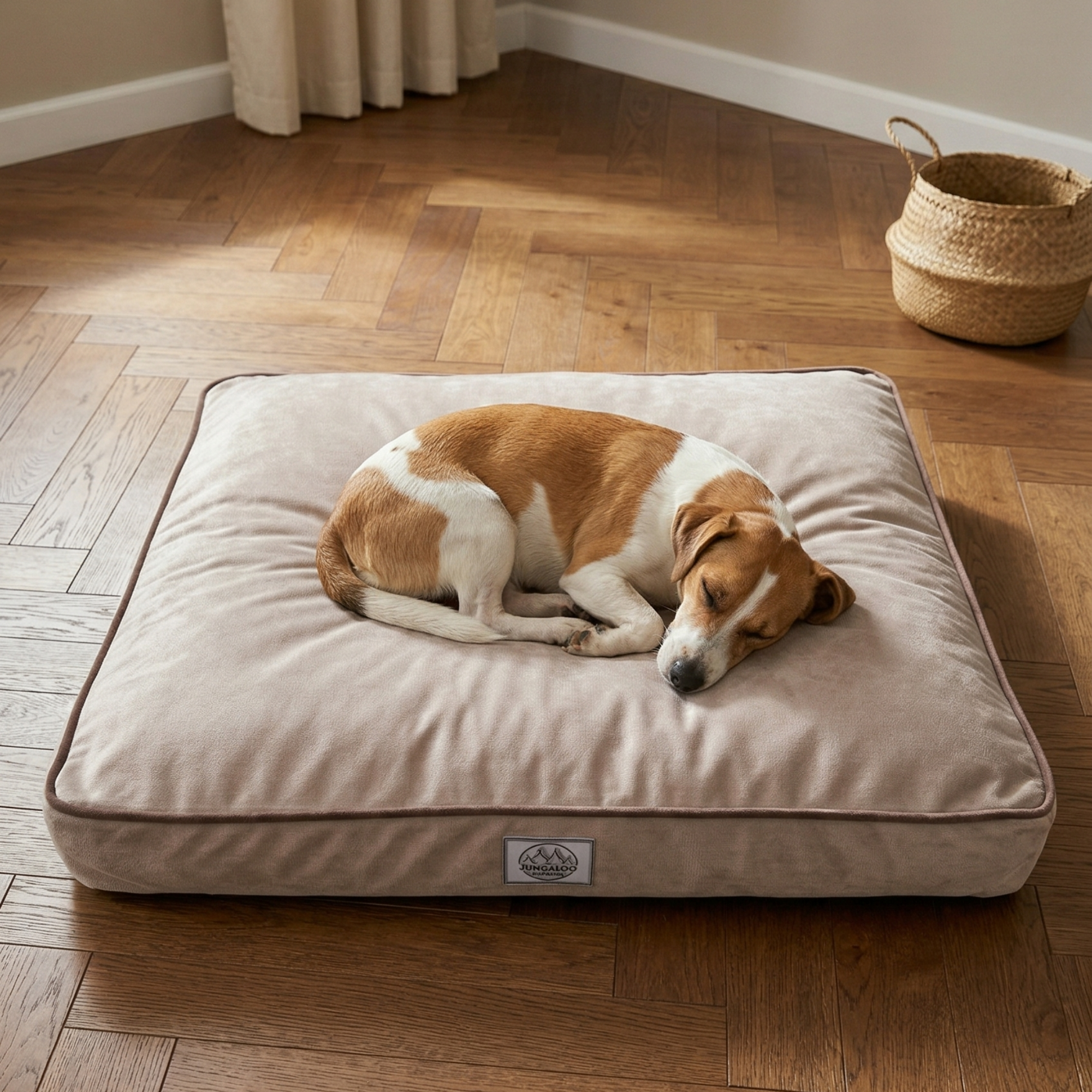Silky Paw, Removable Cover, Easy to Clean, Comfortable, Non-Slip Base, Cat and Dog Bed