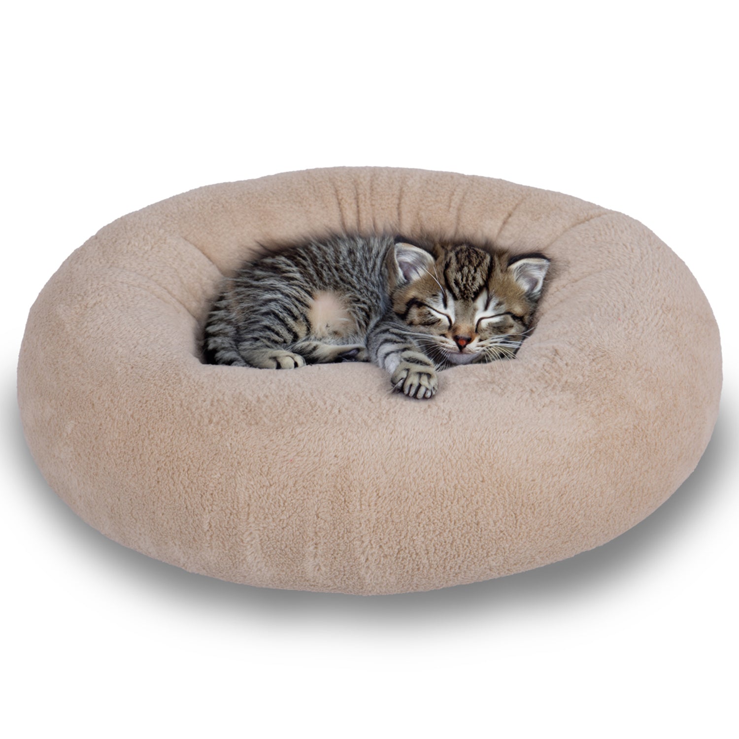 LUNA Donut-Shaped Soft and Comfortable Cat and Dog Bed