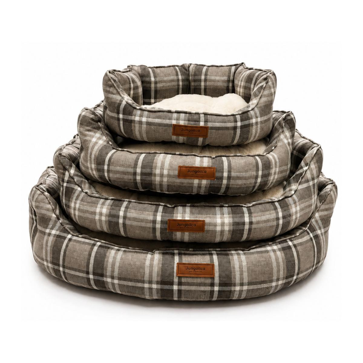 Double-Sided Washable Cat & Dog Bed with Cushion – 4-Season Use, Non-Slip Base, Suitable for All Breeds