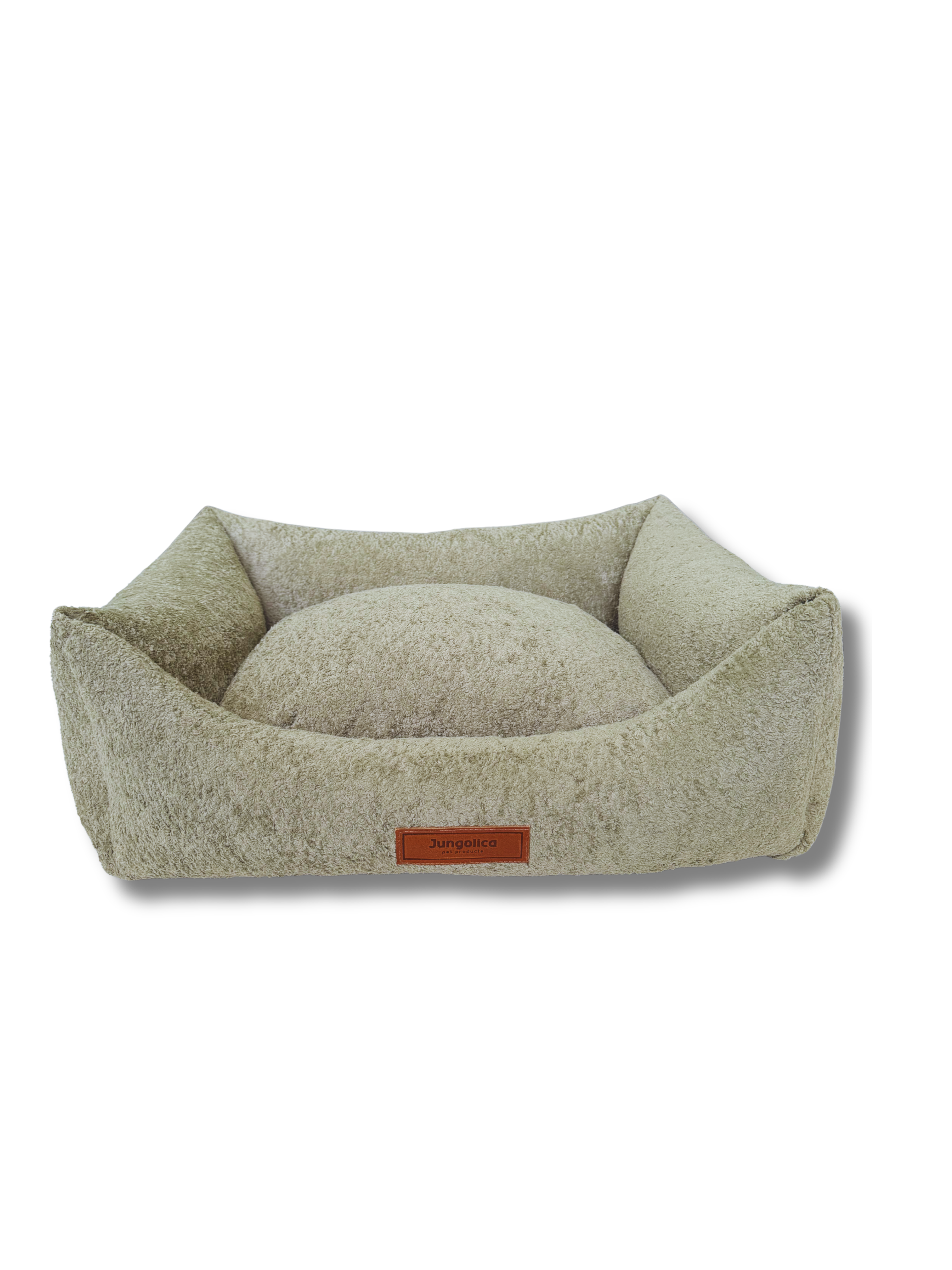 Bonita Cat & Dog Bed with Removable Cover, Ultra-Soft Fabric, Side Support, Washable