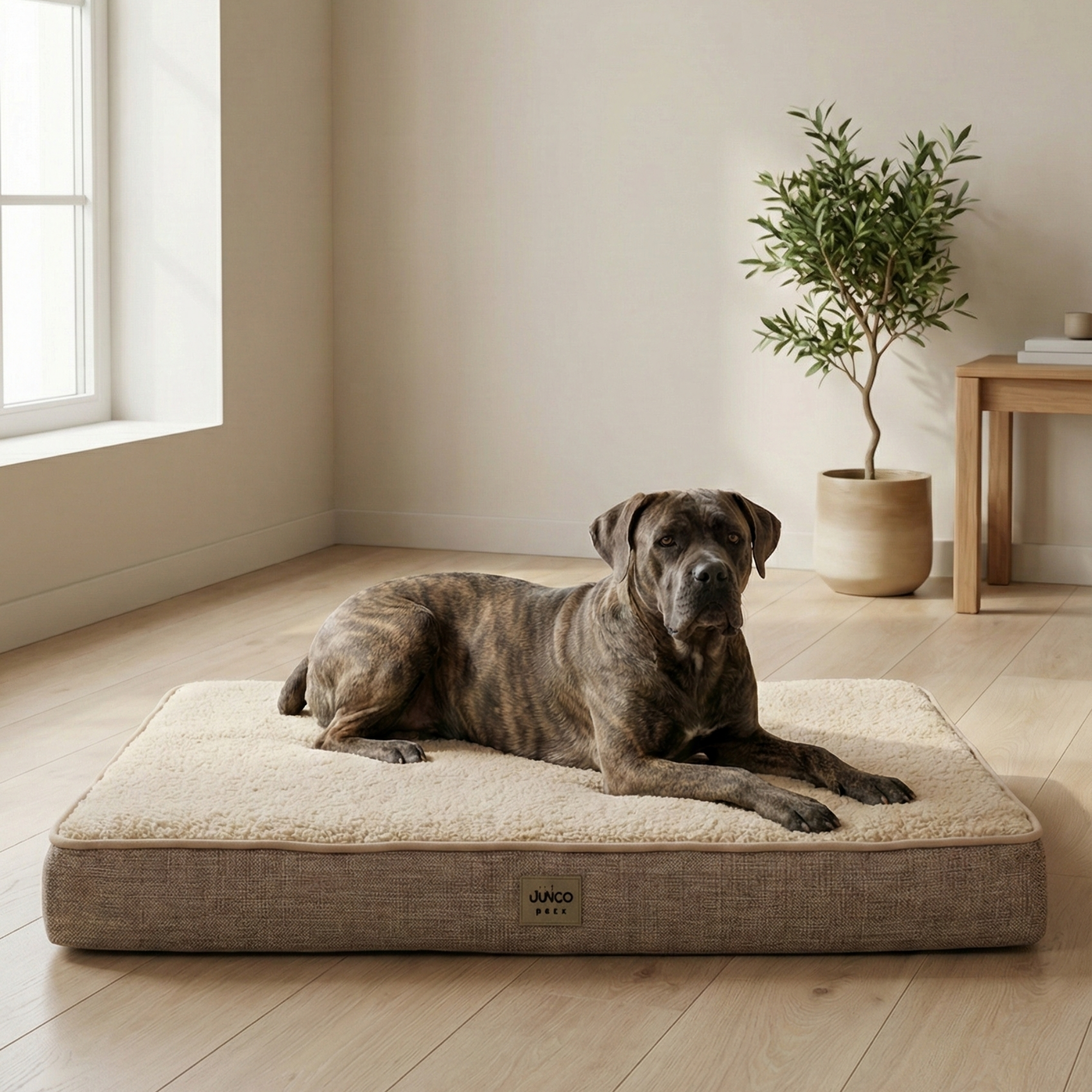 Arthur, Visco Süngerli, Çıkarılabilir Kılıflı, Su Geçirmez, Yüksek Kaliteli Kedi ve Köpek Yatağı