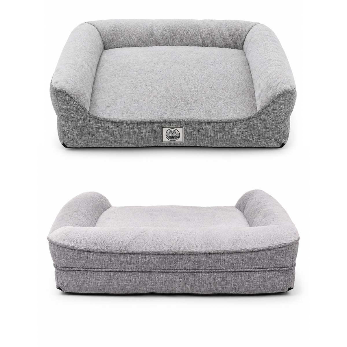 Marlow Fully Removable Cover Washable Cat & Dog Bed with Non-Slip Base