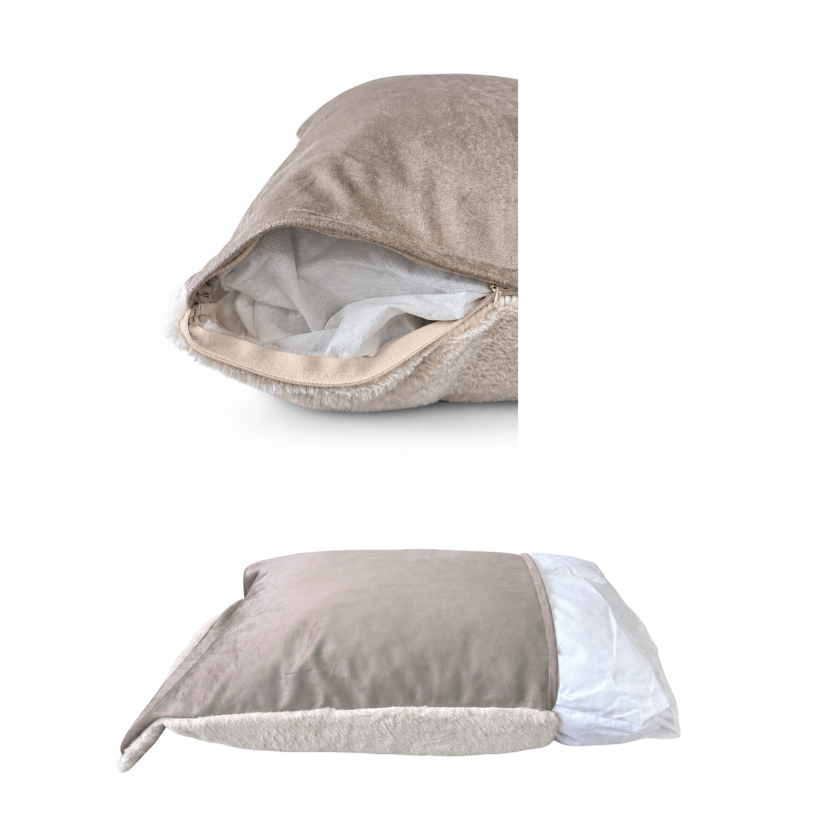 Dreamy Double-Sided Washable Cat & Dog Bed with Inner Cushion and Non-Slip Base