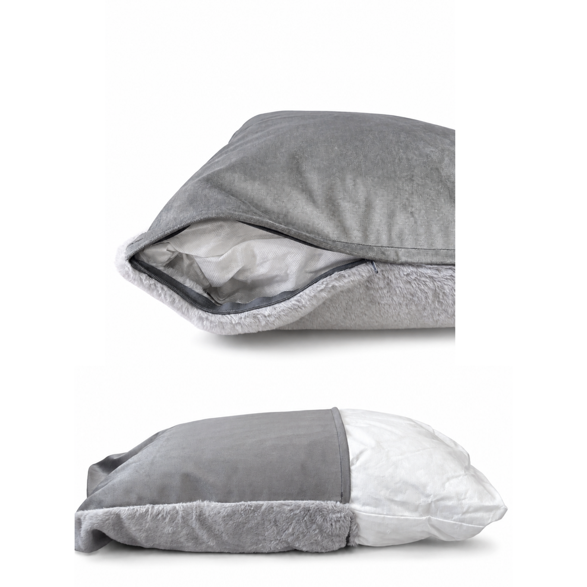 Dreamy Double-Sided Washable Cat & Dog Bed with Inner Cushion and Non-Slip Base