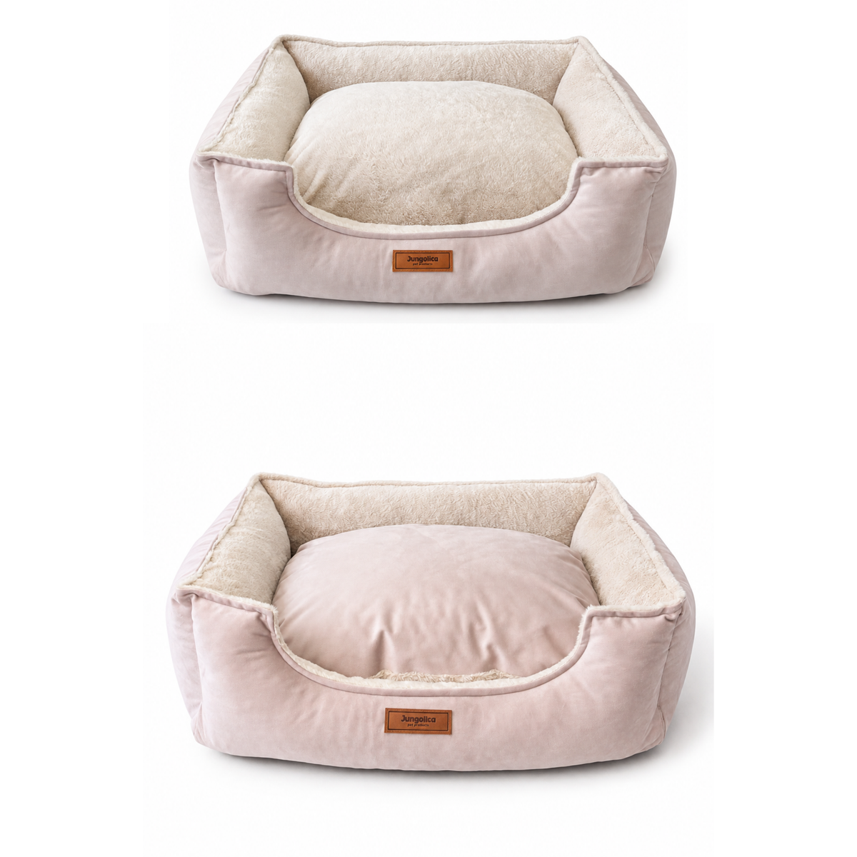 Dreamy Double-Sided Washable Cat & Dog Bed with Inner Cushion and Non-Slip Base