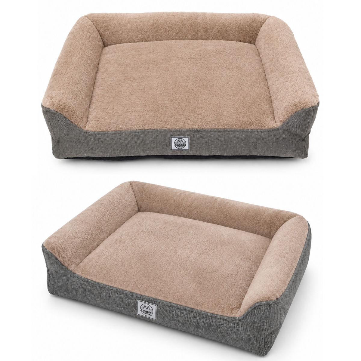 Marlow Fully Removable Cover Washable Cat & Dog Bed with Non-Slip Base