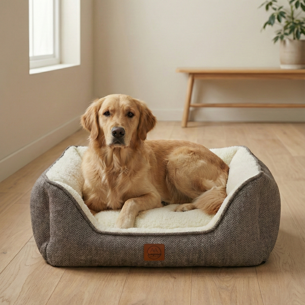 Zeus – Dual-Sided, Non-Slip, Washable Premium Cat & Dog Bed