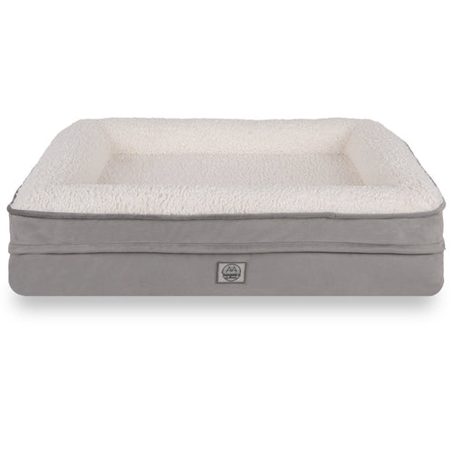 Felix, Fermuarlı Yıkanabilir Dış Kılıf (Gri - Beyaz) - Jungolica Pet Products