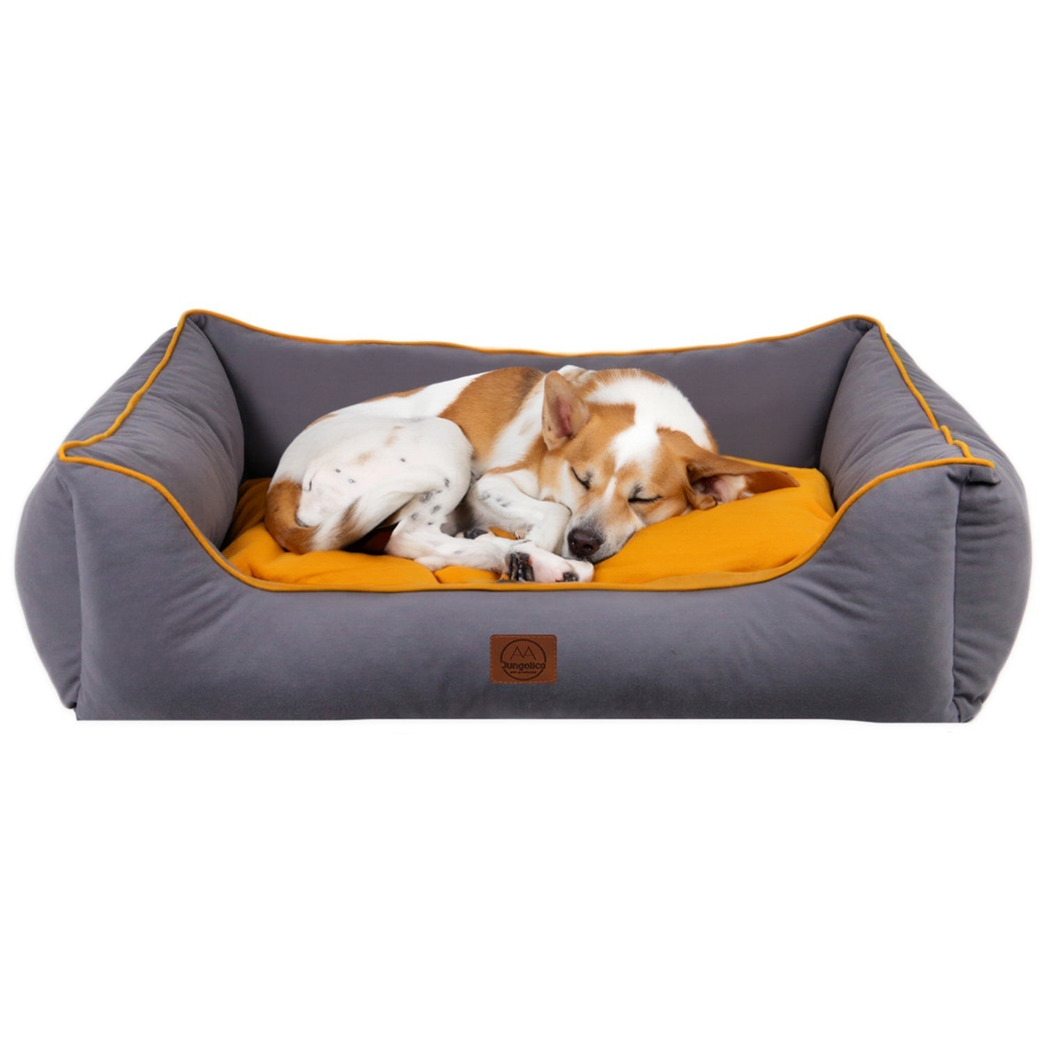 Lucy, Çift Taraflı Minderli, Ultra Yumuşak, Kaydırmaz Tabanlı, Yıkanabilir Kedi ve Köpek Yatağı - Jungolica Pet Products