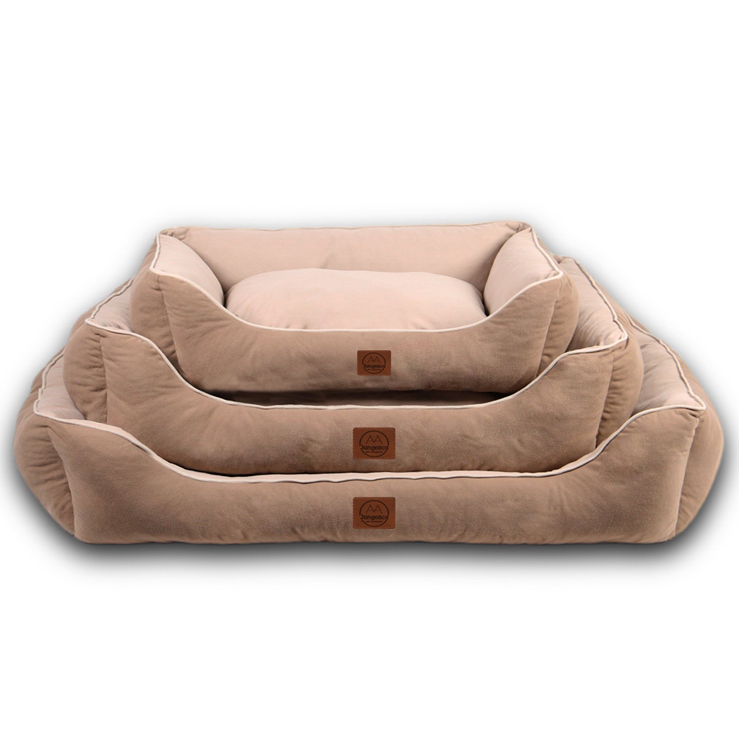 Lucy, Çift Taraflı Minderli, Ultra Yumuşak, Kaydırmaz Tabanlı, Yıkanabilir Kedi ve Köpek Yatağı - Jungolica Pet Products