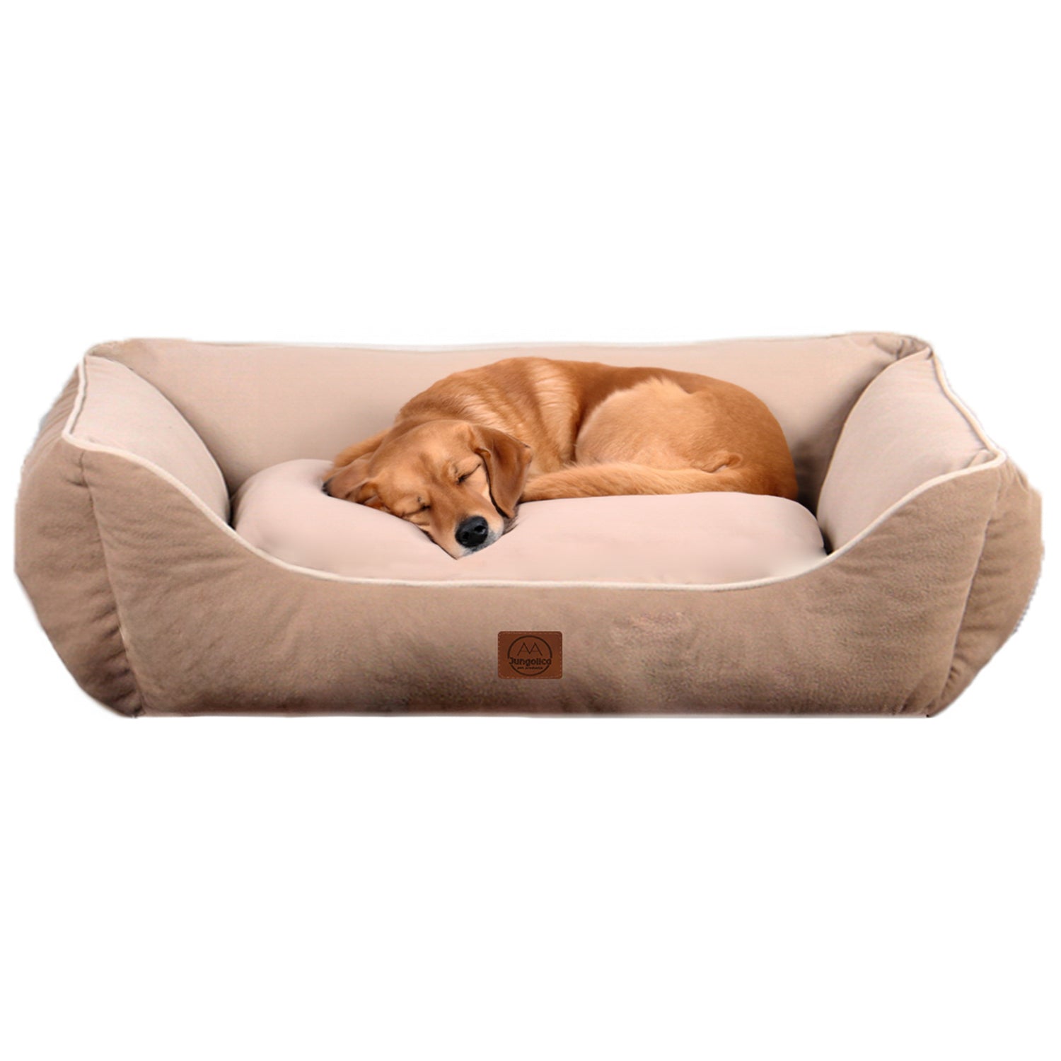 Lucy, Çift Taraflı Minderli, Ultra Yumuşak, Kaydırmaz Tabanlı, Yıkanabilir Kedi ve Köpek Yatağı - Jungolica Pet Products