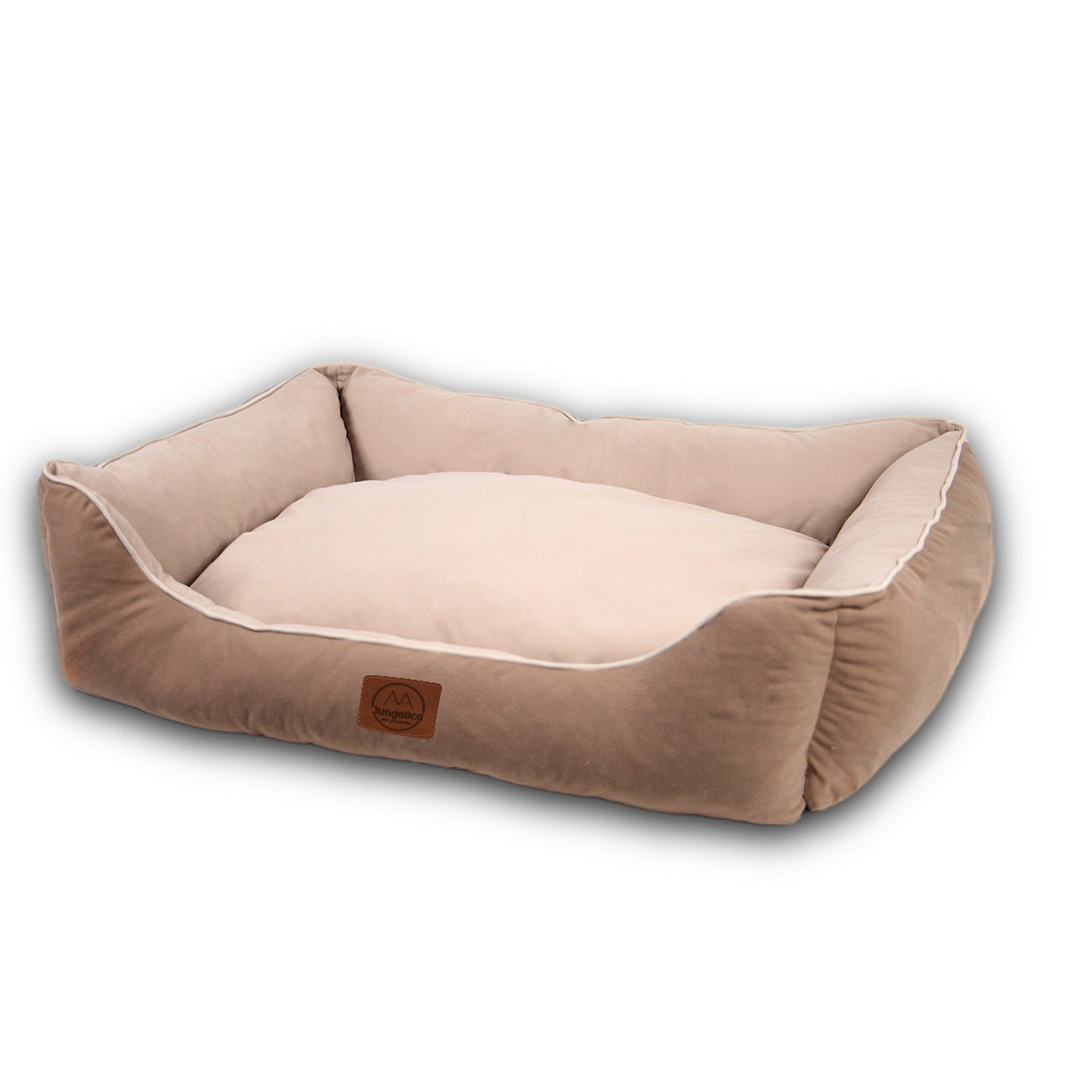 Lucy, Çift Taraflı Minderli, Ultra Yumuşak, Kaydırmaz Tabanlı, Yıkanabilir Kedi ve Köpek Yatağı - Jungolica Pet Products