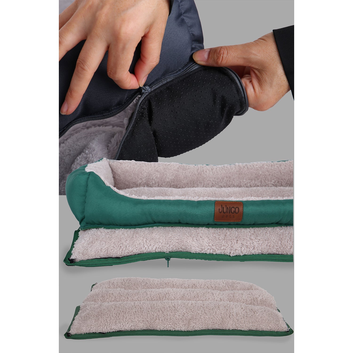 Molly Cat and Dog Bed with Removable Cushion, Ultra-Soft and Comfortable