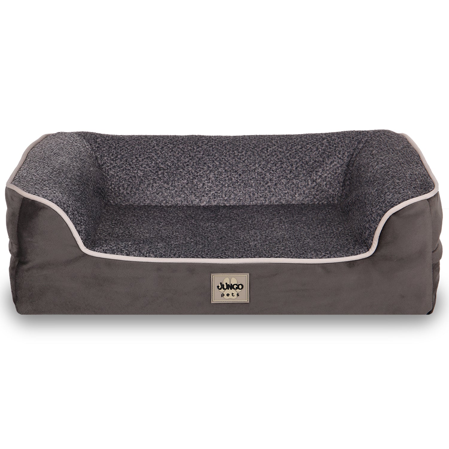 Sezar, Fermuarlı Yıkanabilir Dış Kılıf (Antrasit) - Jungolica Pet Products