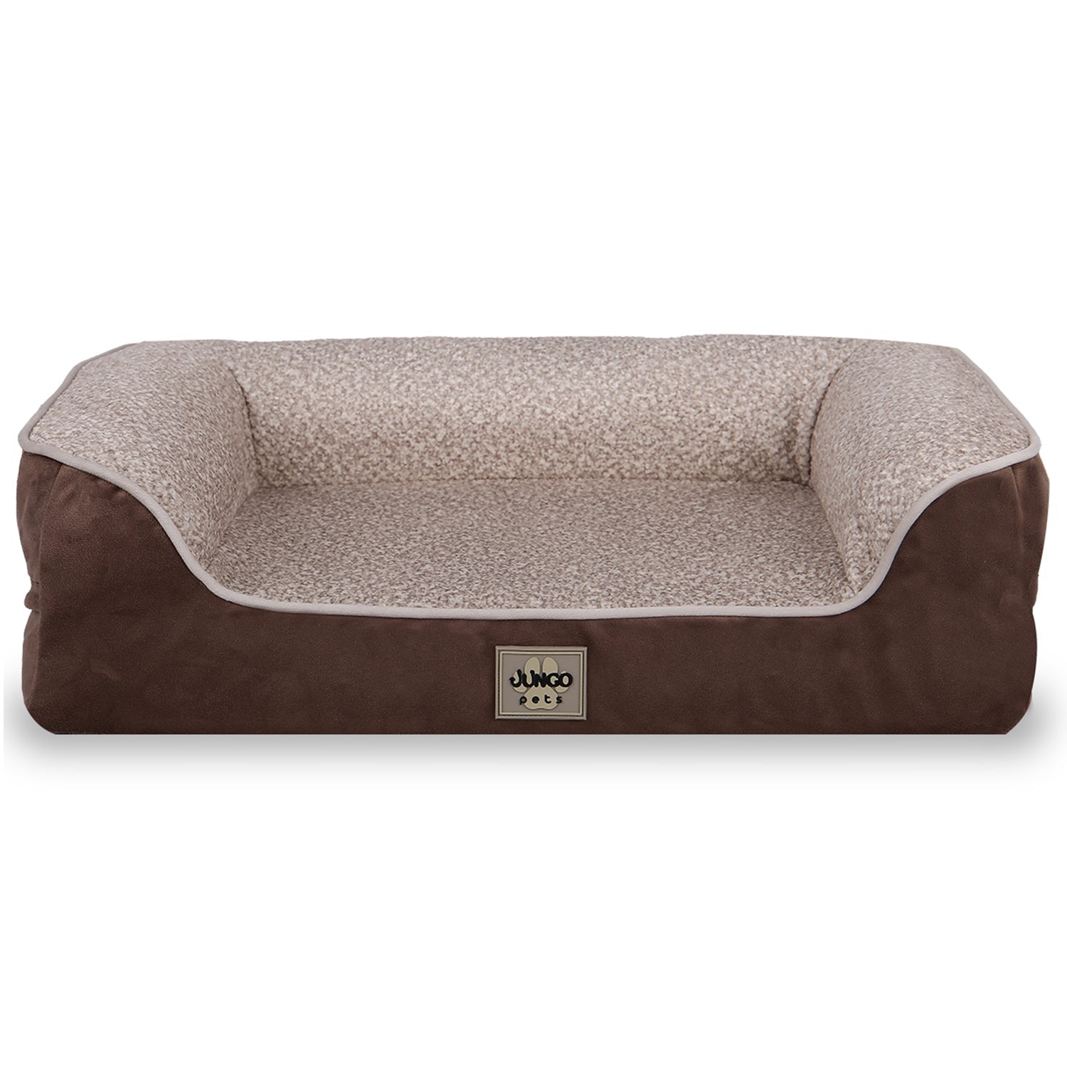 Sezar, Fermuarlı Yıkanabilir Dış Kılıf (Sütlü Kahve) - Jungolica Pet Products