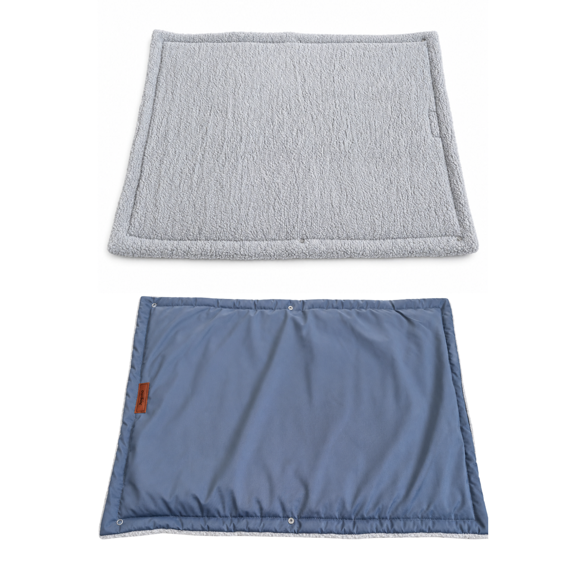 Double-Sided Waterproof Foldable Cat & Dog Mat with Carrying Bag, Snap Buttons, 4-Season Us
